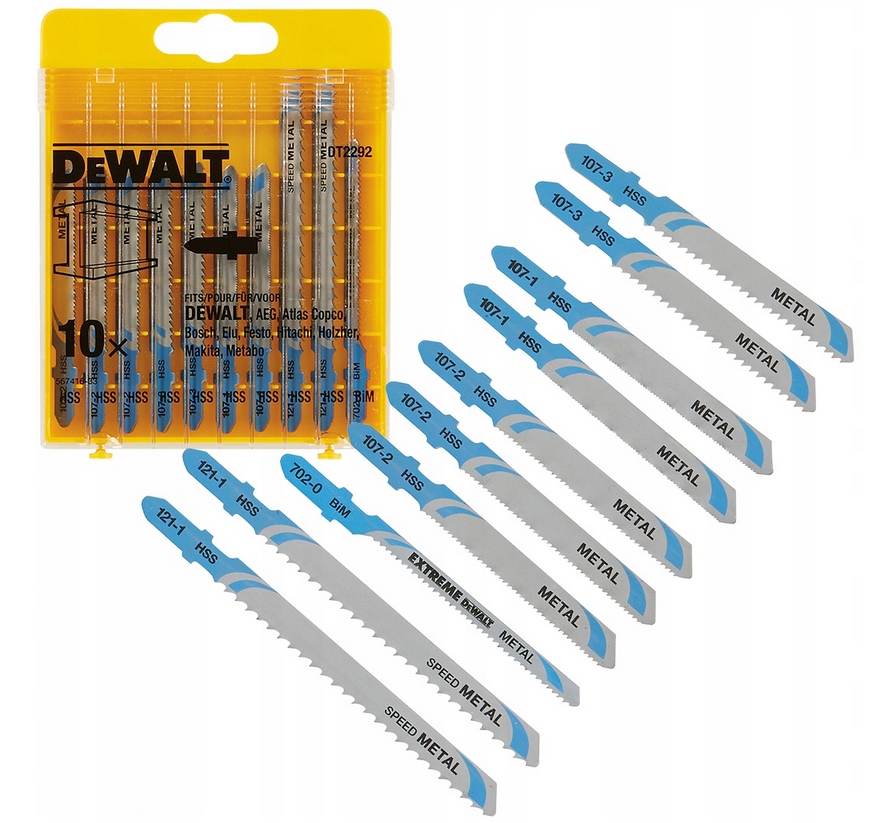 T-pílový list (T) pre priamočiare píly DeWalt